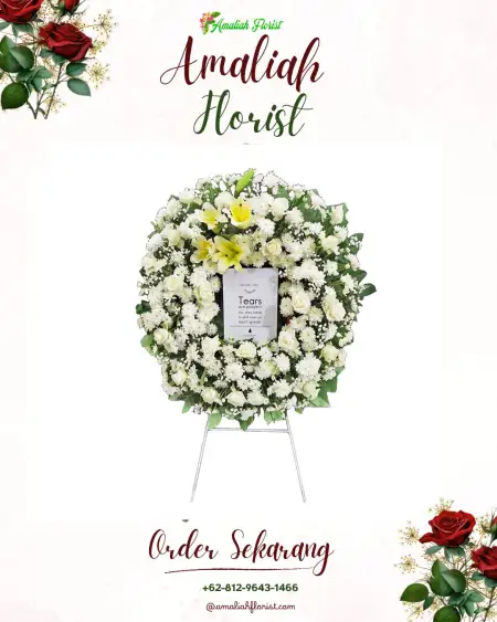 Krans Bunga Duka Bale Kencana